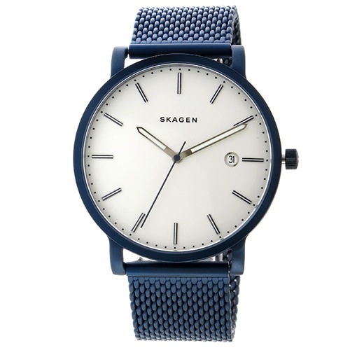 送料無料】スカーゲン SKAGEN ハーゲン HAGEN メッシュベルト クオーツ メンズ 腕時計 SKW6326 ホワイト/ネイビー -  メンズブランドショップ グラッグ