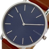 スカーゲン SKAGEN 腕時計 メンズ SKW6446 ハーゲン HAGEN クォーツ ネイビー ブラウン