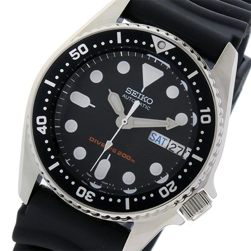 【送料無料】セイコー SEIKO ダイバー 自動巻き メンズ 腕時計 SKX013K ブラック - メンズブランドショップ グラッグ