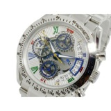 サルバトーレマーラ クオーツ クロノ 腕時計 SM13108-SSWHCL