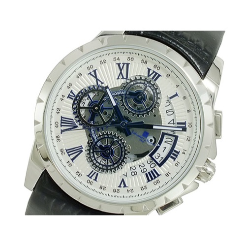サルバトーレマーラ クオーツ メンズ 腕時計 SM13119S-SSWHBL