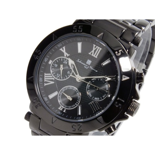 サルバトーレマーラ クオーツ メンズ 腕時計 SM14118-IPBK
