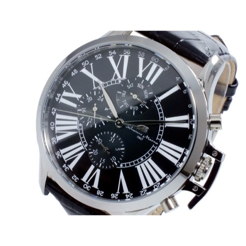 サルバトーレマーラ クオーツ メンズ 腕時計 SM14123-SSBK
