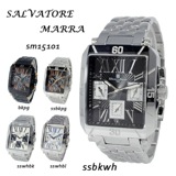 サルバトーレ マーラ クオーツ 腕時計 SM15101-SSBKWH ブラック