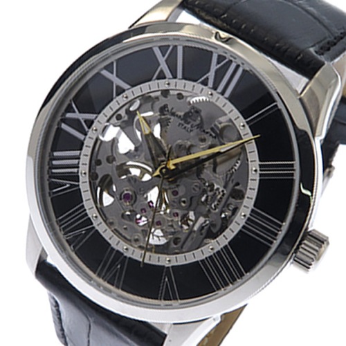 サルバトーレ マーラ 手巻式 メンズ 腕時計 SM16101-SSBK ブラック