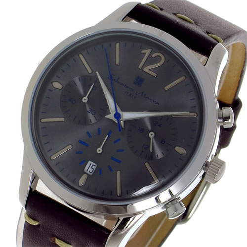 サルバトーレマーラ クオーツ ユニセックス 腕時計 SM17110-SSGY グレー