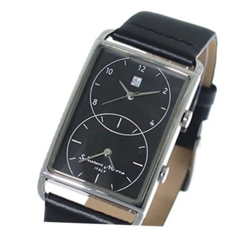 サルバトーレマーラ クオーツ メンズ 腕時計 SM18108-SSBK ブラック/ブラック