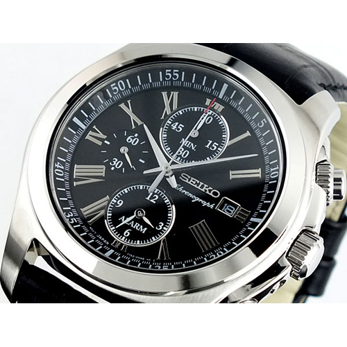 セイコー SEIKO クロノグラフ アラーム メンズ 腕時計 SNAE31P2