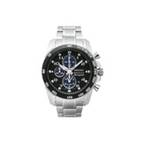 セイコー SEIKO スポーチュラ クオーツ メンズ クロノ 腕時計 SNAE63P1 ブラック