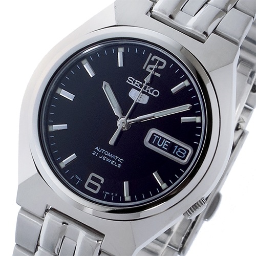 セイコー5 自動巻き メンズ 腕時計 SNKL61K1 ブラック