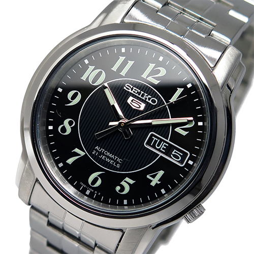 セイコー SEIKO セイコー 5 スポーツ 自動巻き メンズ 腕時計 SNKL93K ブラック