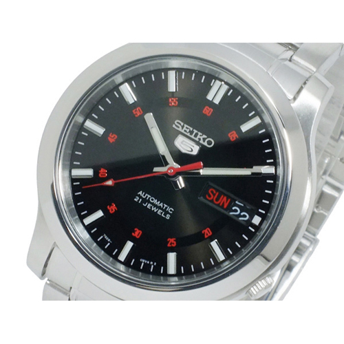 セイコー 5 SEIKO 5 自動巻き メンズ 腕時計 SNKN23K1 ブラック