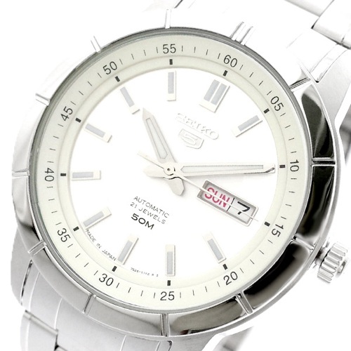 セイコー SEIKO 腕時計 メンズ SNKN51J1 セイコー5 SEIKO5 自動巻き シルバー