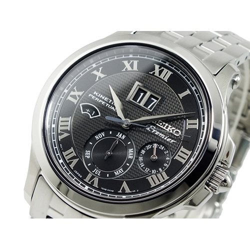 セイコー SEIKO プルミエ キネティック パーぺチュアル メンズ 腕時計 SNP041P1