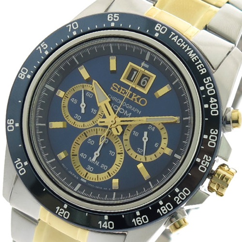 セイコー SEIKO 腕時計 メンズ SPC239P1 クォーツ ブルー シルバー