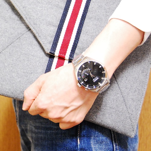 送料無料】セイコー SEIKO KINETIC クオーツ メンズ 腕時計 SRN045P1 ...