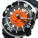 セイコー スーペリア ダイバーズ クオーツ メンズ 腕時計 SRP315 オレンジ
