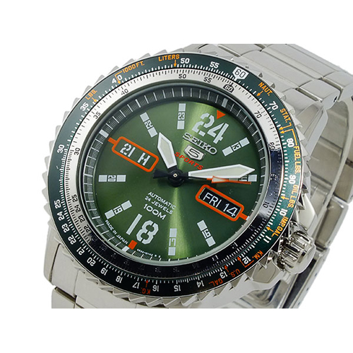 セイコー ファイブ SEIKO 5 スポーツ 自動巻き メンズ 腕時計 SRP349J1