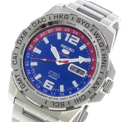セイコー SEIKO セイコー5 スポーツ SPORTS 自動巻き メンズ 腕時計 SRP681J1 ブルー