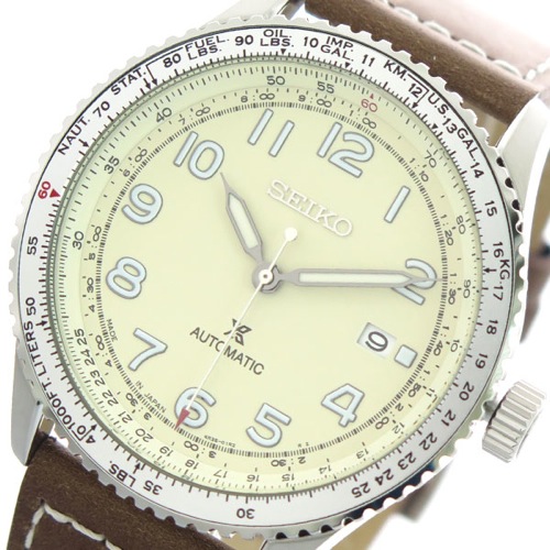 セイコー SEIKO 腕時計 メンズ SRPB59J1 プロスペックス PROSPEX 自動巻き クリーム ブラウン