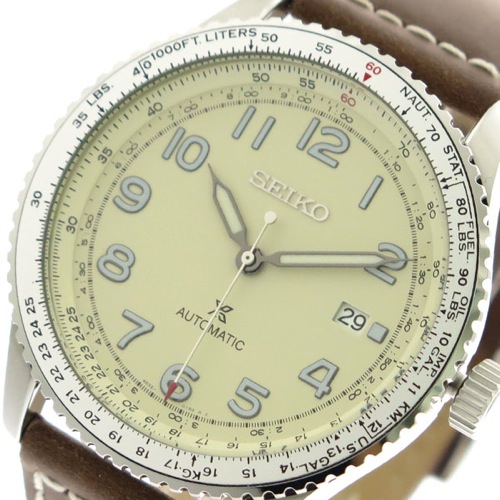 セイコー SEIKO 腕時計 メンズ SRPB59K1 プロスペックス PROSPEX 自動巻き アイボリー ブラウン