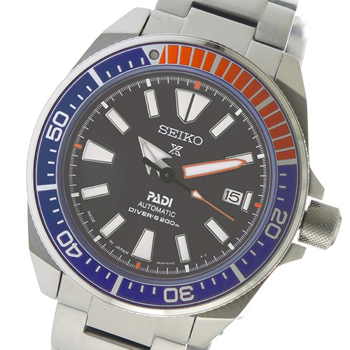 セイコー プロスペックス 自動巻き メンズ 腕時計 SRPB99J1 ブラック