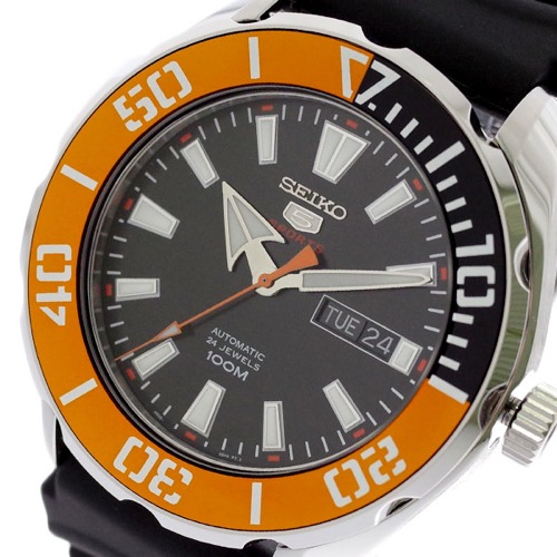 セイコー SEIKO 腕時計 メンズ SRPC59K1 セイコー5 SEIKO5 スポーツ SPORTS 自動巻き ブラック