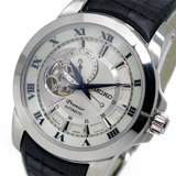 セイコー プルミエ Premier 自動巻き メンズ 腕時計 SSA213J2 ホワイト
