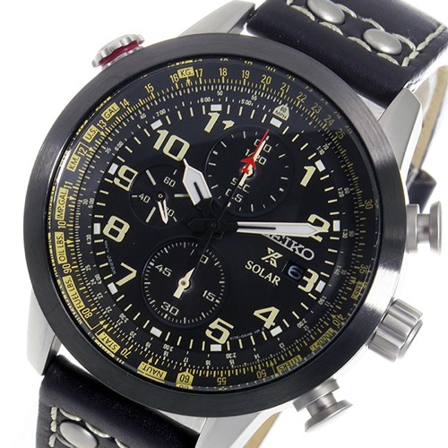 セイコー プロスペックス ソーラー クオーツ メンズ 腕時計 SSC423P1 ブラック