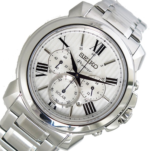セイコー SEIKO クオーツ メンズ 腕時計 SSC595P1 ホワイト