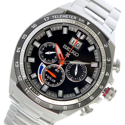 セイコー プロスペックスソーラー メンズ 腕時計 SSC603P1 ブラック
