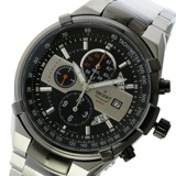 オリエント クロノ クオーツ メンズ 腕時計 STT0Y001B0 ブラック