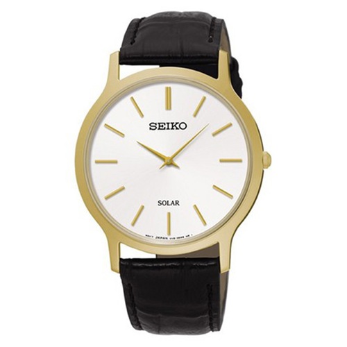 セイコー SEIKO ソーラー クオーツ メンズ 腕時計 SUP872P1 ホワイト
