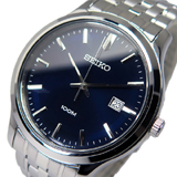 セイコー SEIKO クオーツ メンズ 腕時計 SUR143P1 ネイビー