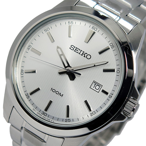 セイコー SEIKO クオーツ メンズ 腕時計 SUR151P1 シルバー