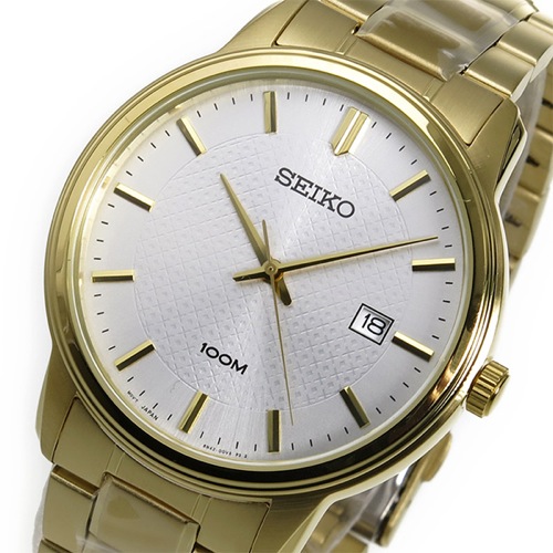 セイコー SEIKO クオーツ メンズ 腕時計 SUR198P1 ホワイト