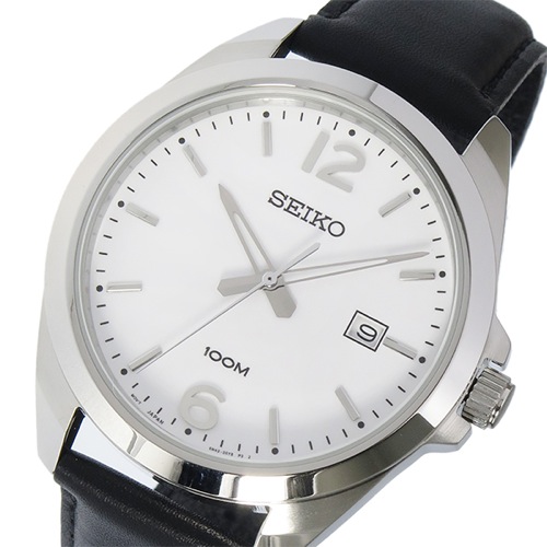 【送料無料】セイコー SEIKO クオーツ メンズ 腕時計 SUR213P1 ホワイト - メンズブランドショップ グラッグ