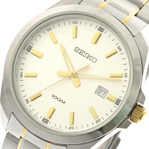 セイコー SEIKO 腕時計 メンズ SUR279P1 クォーツ ホワイト シルバー