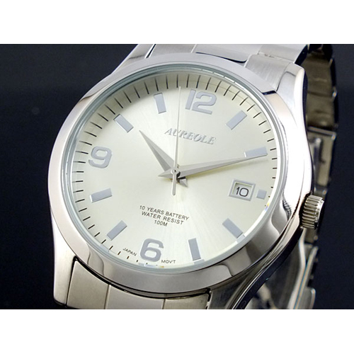 オレオール AUREOLE　メンズ 腕時計 SW-409M-4