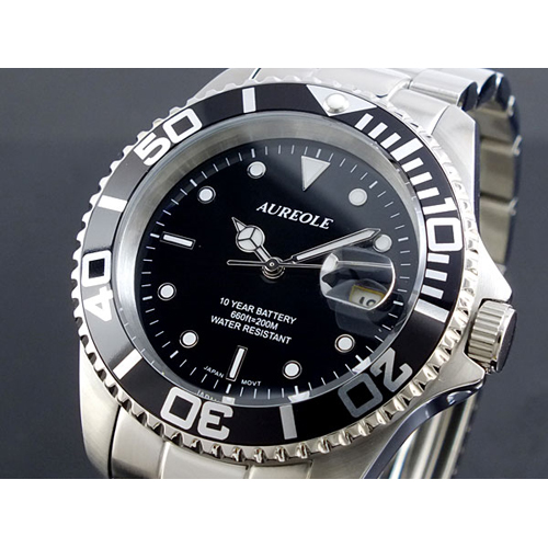 腕時計、アクセサリー メンズ腕時計 送料無料】今人気のオレオール AUREOLE メンズ 腕時計 SW-416M-1