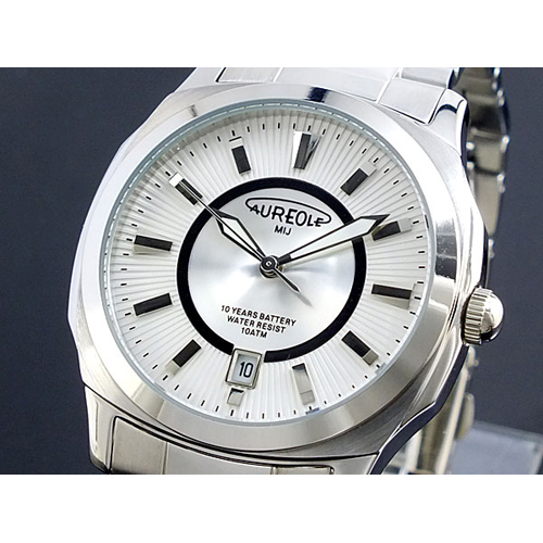 オレオール AUREOLE　メンズ 日本製 腕時計 SW-478M-3