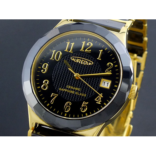 オレオール AUREOLE　メンズ 日本製 腕時計 SW-481M-1