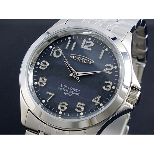 送料無料】今人気のオレオール AUREOLE メンズ ソーラー 腕時計 SW-482M-1