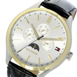トミー ヒルフィガー クオーツ メンズ 腕時計 1791305 ホワイトシルバー