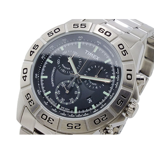 タイメックス TIMEX クオーツ メンズ クロノ 腕時計 T2N887