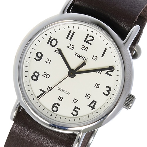 【送料無料】タイメックス TIMEX ウィークエンダー セントラルパーク クオーツ メンズ 腕時計 T2N893 ホワイト - メンズブランド