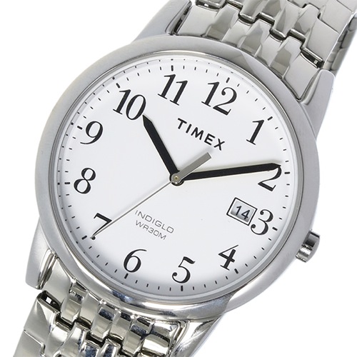 タイメックス イージーリーダーエクスパンション クオーツ メンズ 腕時計 T2P294 ホワイト