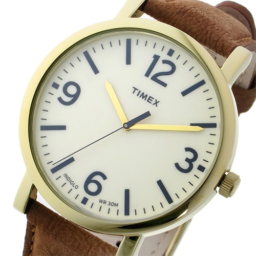 タイメックス クラシックラウンド クオーツ メンズ 腕時計 T2P527 クリーム