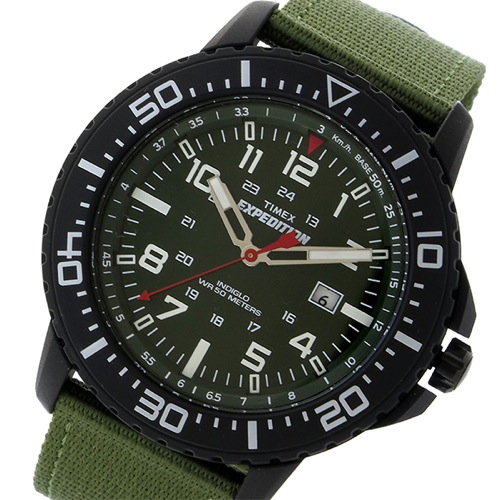 タイメックス エクスペディション アップランダー クオーツ メンズ 腕時計 T49944 ダークグリーン