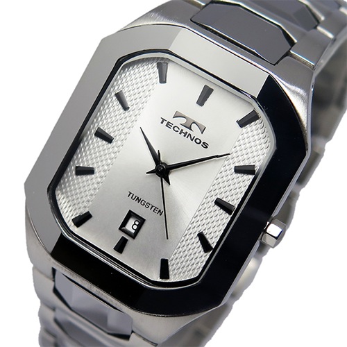 テクノス TECHNOS クオーツ メンズ 腕時計 T9353CS ホワイト